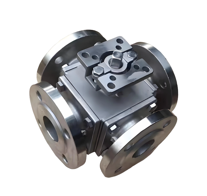 High-pressure floating ball valve