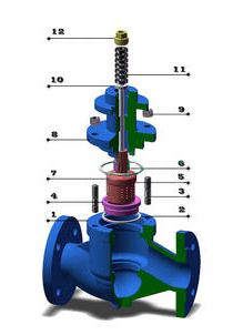 High-pressure floating ball valve