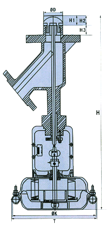 High-pressure floating ball valve
