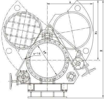 High-pressure floating ball valve